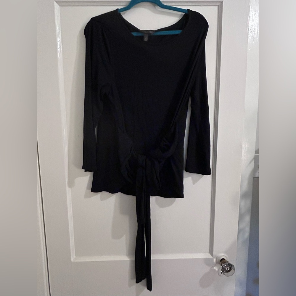Banana Republic women’s XL 3/4 sleeve threadsoft blouse with wrap waist
